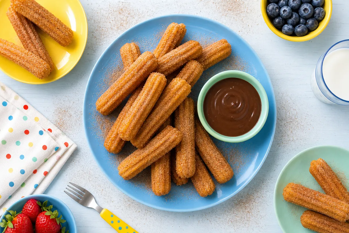 Air Fryer Churros with Cinnamon Sugar